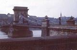chain bridge, Budapest, Hungary 1984